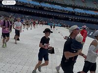 Into the MCG and marathon completed in 4 hours 19