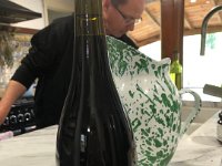 Jon's vineyard and vigneron skills created his own red honouring the Italian settler who built the house. Rather nice.