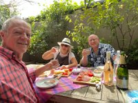 16th - Michael arrived from France and stayed at a nearby hotel to see his sister Liz who was in care and in poor health.