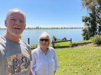 Lunch stop in Ulmarra in New South Wales