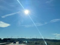 Meanwhile the guys were on the Hume Highway near Canberra after having stayed the previous night in Port Macquarie.