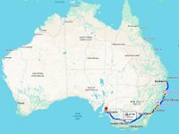 2455 km drive completed