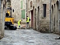 Meanwhile, back in the Atho-Turnbull French HQ the much anticipated paving of Rue Droite commenced.