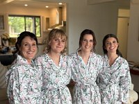 Meanwhile the ladies prepared for the wedding later in the day. Olivia had flown in from Adelaide with her friend Cam