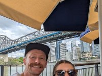 They then headed to the city to give Cam a tour of Brisbane.