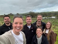 22nd - In South Australia Olivia hits the vineyards with Cam and his pals.