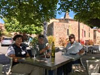 They also drove a further 23 km to the bastide village of Puycelci