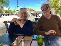 17th - Storm joined the guys for a shopping trip & lunch at Caussade