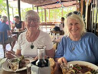 22nd - then it was lunch at La Guinguette de Cazals