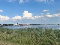 Zoutkamp village across the water
