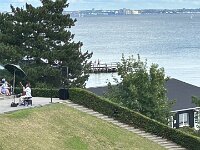 looking out to Sweden