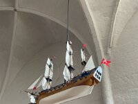 The guys noted that a lot of churches had this reference to the sea