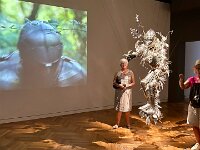It included contemporary art such as the Don Quixote installation