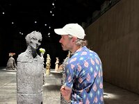 1st - The Oxford lads had taken trains from Prague to Venice. Just in time for the Biennale