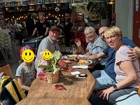 And who did they bump into there? Their neighbours from the camping ground - Miriam & David Batliner and the (censored) kids.