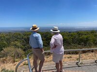 The view from Mt Lofty.