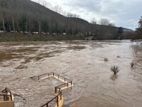 14th - Back in France, waters continued to rise