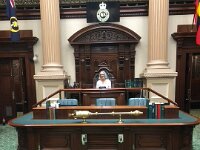 4th - Paulie went on a tour of State parliament.