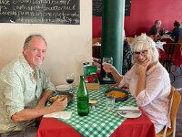 5th - Dinner at the duo's favoured "cheap & cheerful" Italian on Prospect Rd.