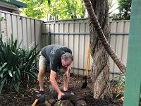 More drainage work.