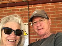 20th - Time for Paulie to come home to Adelaide. So she joined the "Overland" train at Ararat.