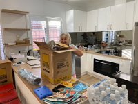 Unpacking took weeks, but started straight away.