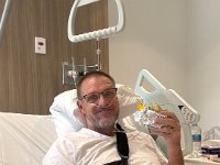 Where Toni spent three nights mending & getting a chest drain, before returning to Brisbane for orthopaedic surgery (clavicle repair)