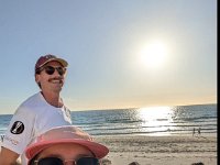 Olivia and Cam out for a walk