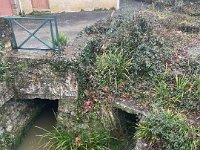 Also progressing was the water level after a week of rain. Despite a warning from the local council (Mairie), they escaped a flood