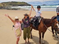 Genevieve had hours of a long ride and was only one of two kids on the ride.
