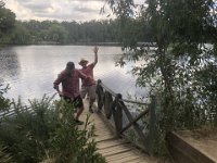 And the lads followed her lead