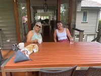 10th - time to catch up with other family. Shari was at home before she headed to Austria to ski a few days later.