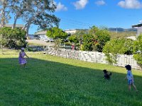 A play with Fletch in the vacant block.