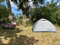 Pitching camp at Loubeyrat