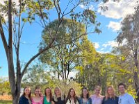 12th - Olivia flew up to rural Queenslad for her pal's baby shower