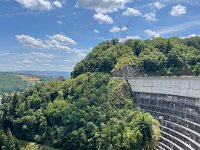 Hydroelectric plant and dam, Brt-Les-Orgeus