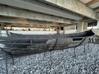The long ship was a military chieftan's ship and carried over 60 crew.