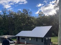 Their "weekender" in the subtropical forest near Woodford is pretty much off the grid and by all accounts lovely. Paulie & Stephen looked forward to visiting