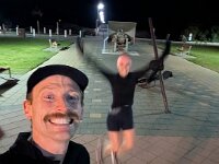 3rd - Jumping for joy that the Oldies are still away on the other side of the planet?