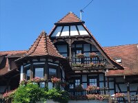 The Germanic French region reached for a hotel night in the wee wine village of Itterswiller