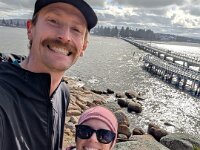 7th - the Adelaide pair made it to Victor Harbor