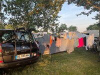 Meanwhile in the Copenhagen's outskirts at Ishoj, the guys had set up camp for a couple of days.