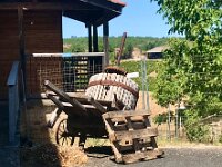 6th - Paulie & Stephen headed to nearby Domaine du Barry - there was no "Barry" but Cyprien took good care of them.