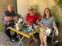 Meanwhile in St Antonin , Julia & Michael made it to La Cachette