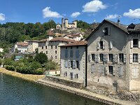 Laroquebrou, in Cantal, France on the way to Claremont Ferrand