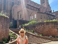 Whilst Jon visited the Toulouse-Lautrec gallery in the Bishops palace, the guys explored the palace gardens