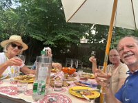 All of which deserved a good meal and good  wine