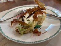 Desert - a cheese based creation. Was great. See the menu for "Fromage Retravaillé "