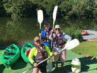 13th - time to hit the water. "AthoCinema" has a video highlight of Jon and the duo's paddle