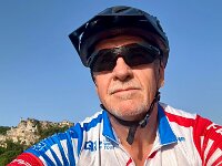 22nd - Stephen headed off on the Penne-Cazals-home cycle to see if he could do better than last time.